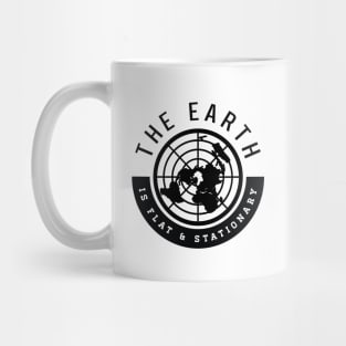 Flat Earth Circle Logo 4 Mug